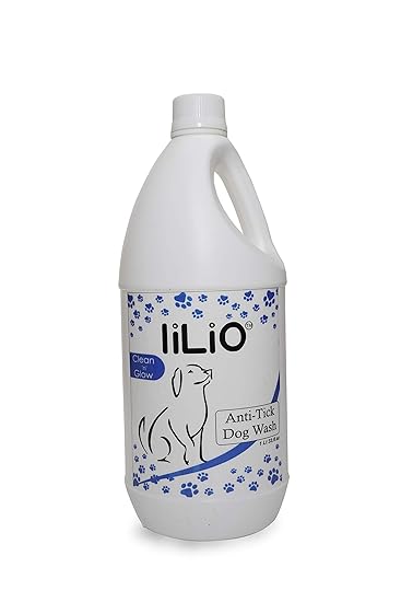 iiLio Anti-Tick Dog Wash 1000ml for Ticks and Fleas (1000ml)