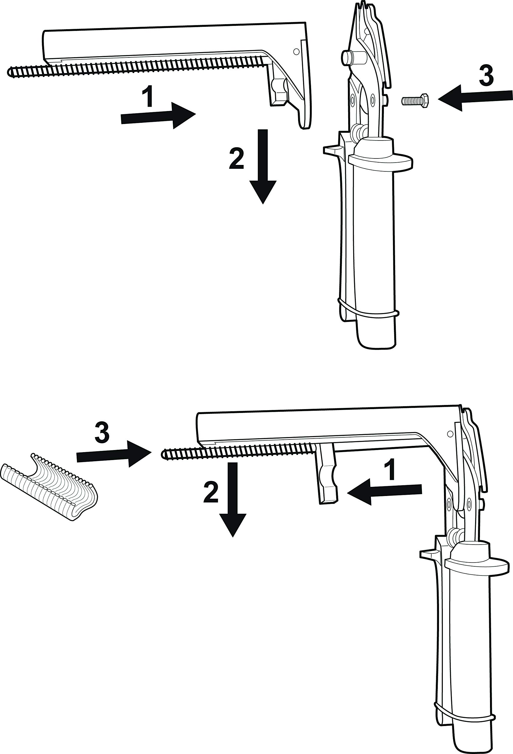 Alberts 531157 Drahtbefestigungszange | verzinkt, mit Kunststoff-Griff und -Magazin & 530969 Drahtklammer | zinkphosphatiert, grün kunststoffbeschichtet | Breite 22 mm | 200er Set