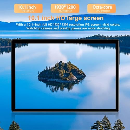 Miniatura 7 de AOYODKG Tablet 2 en 1, tableta Android 11 de 10.1 pulgadas con teclado, funda de ratón, 4 GB de RAM+64 GB de ROM (expansión de 256 GB), procesador