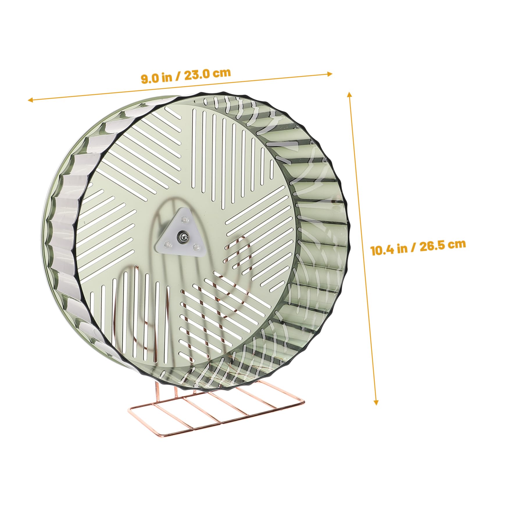 WOONEKY Rueda Silenciosa para Hámster Rueda Compacta para Ratas Juguete De Ejercicio para Erizos Accesorio para Chinchillas Estable para Jaulas De Hámster