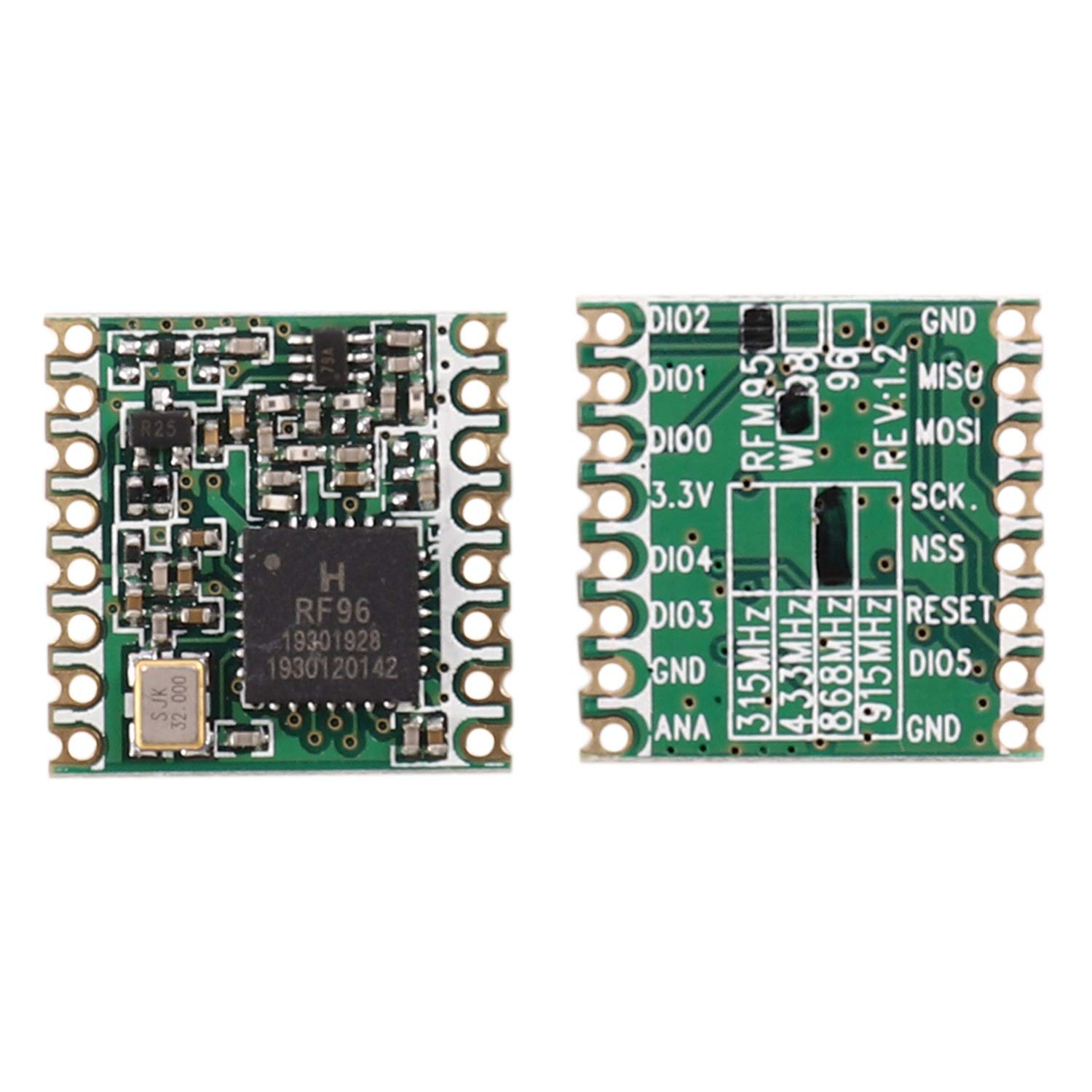 4PZ RFM95 RFM95W 868 RFM95-868MHz Modulo Ricetrasmettitore Wireless Lora SX1276 FCC ROHS ETSI Reach
