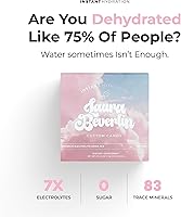 Vista 2 de Instant Hydration Paquetes de electrolitos en polvo – Mezcla de bebida sabor Algodón de Azúcar – Cero azúcar – Keto, vegano, sin gluten, sin OMG