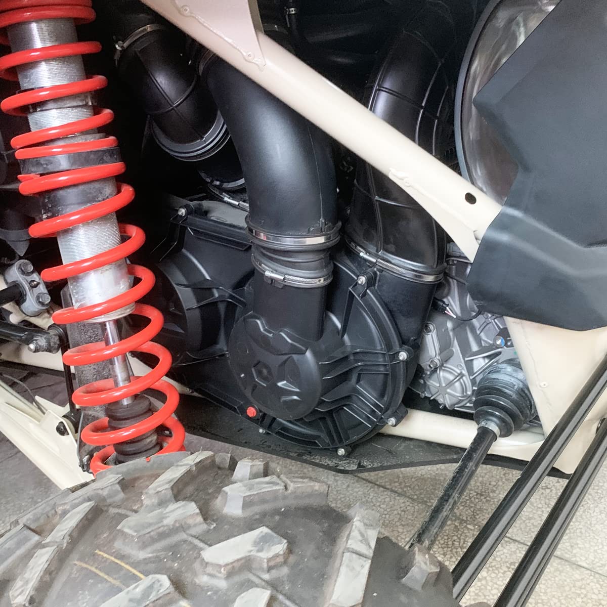 JUST OIL For Fit 2014-UP Can-Am Maverick 1000R Outer Drive Belt Clutch Cover For 420212286 In | Whizz - Foto 9