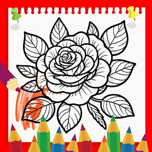 Roses Coloring Book