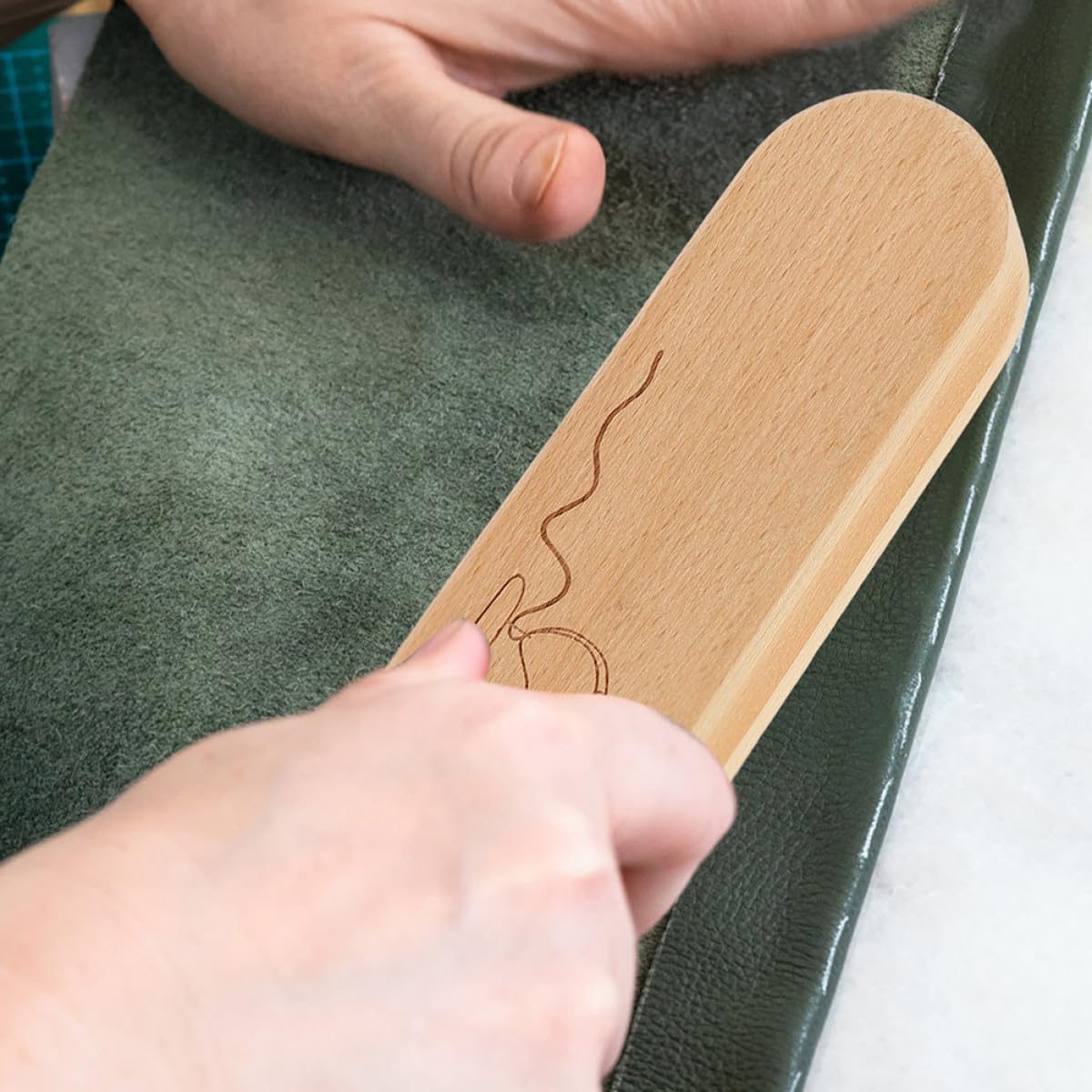 VICASKY Prensa Para Planchar Patchwork Bloque De Madera Para Planchar y Coser Badajo Para Acolchar Badajo De Planchado Bloque De Sastre Herramienta Badajo De Madera Badajos Tableta Costura