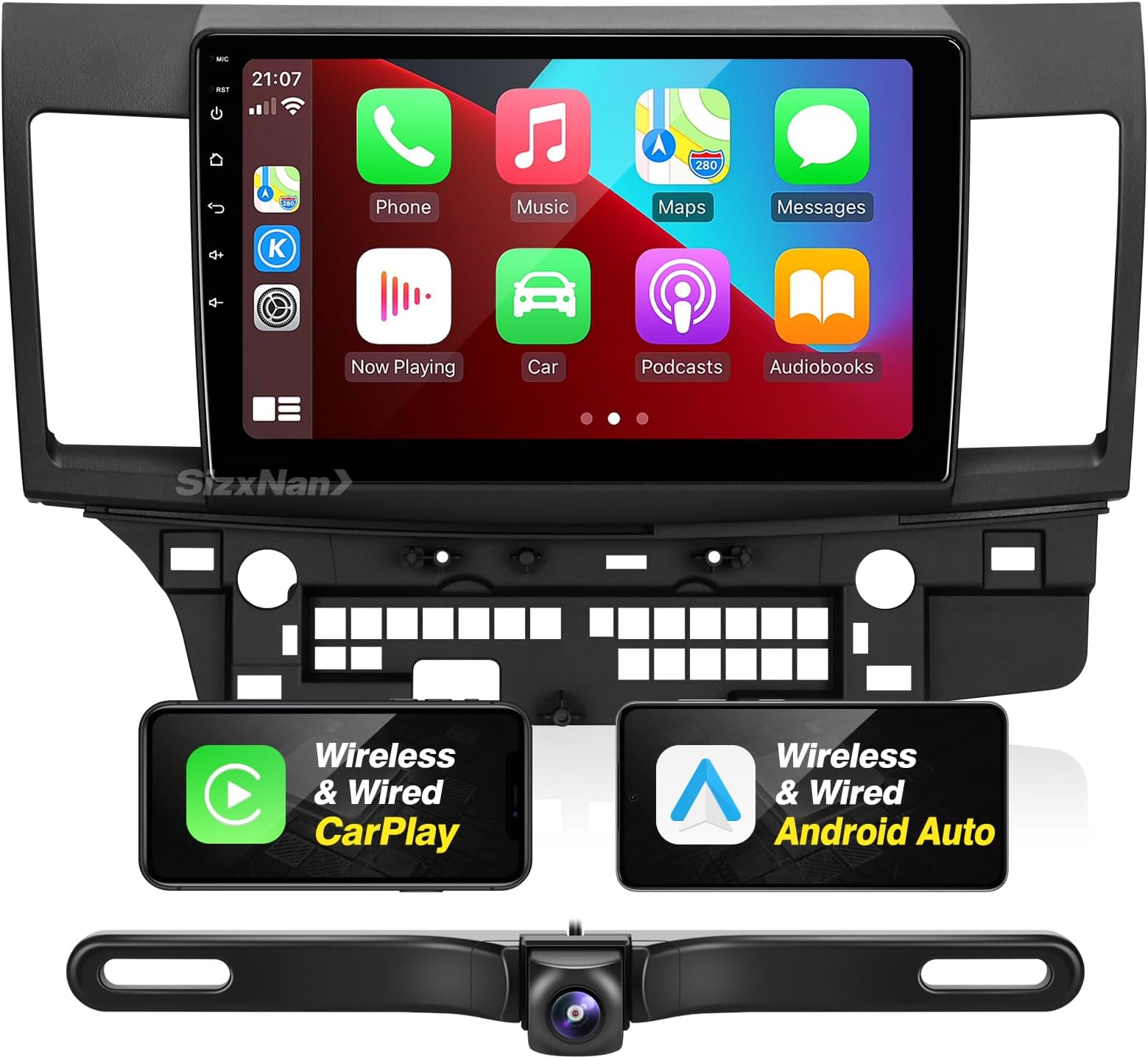 Android 14 Autoradio Für Mitsubishi ASX 2010-2017 - 10 Zoll Mit Wireless Carplay & Android Auto