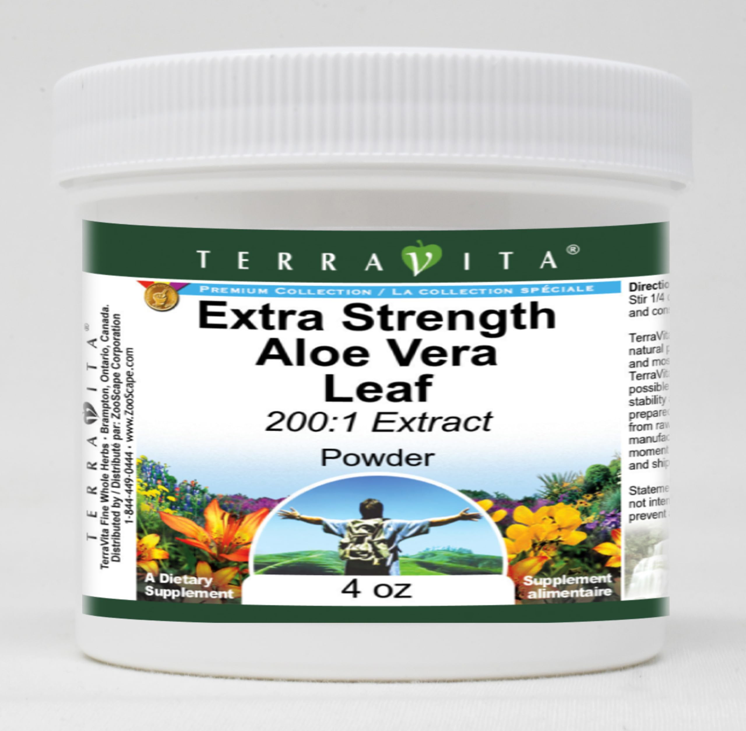 Amazon.com: Extra Strength Aloe Vera Leaf 200:1 Extract Powder (4 oz, ZIN:  514072) - 3 Pack : Health & Household