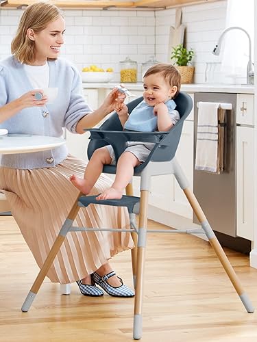 Miniatura 10 de Skip Hop Esenciales para la hora de comer para bebés con silla alta y elevador