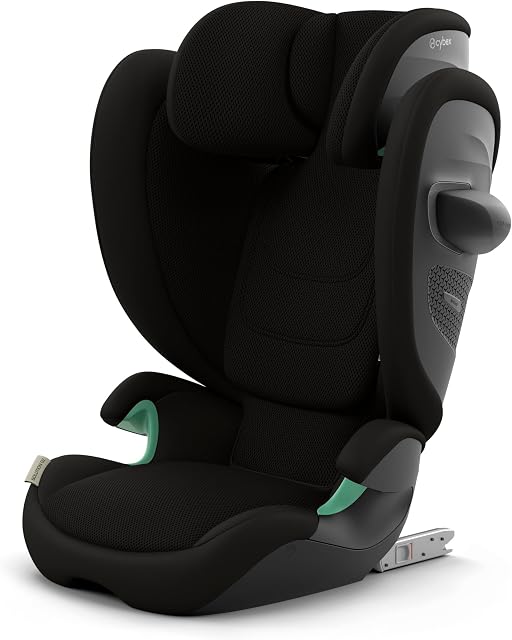 Solution G2 High Back Booster Car Seat - Moon Black