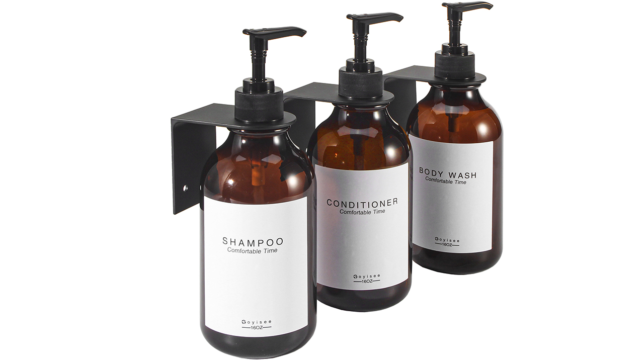 Amazon.com: GOYISEE Shampoo and Conditioner Dispenser for Shower