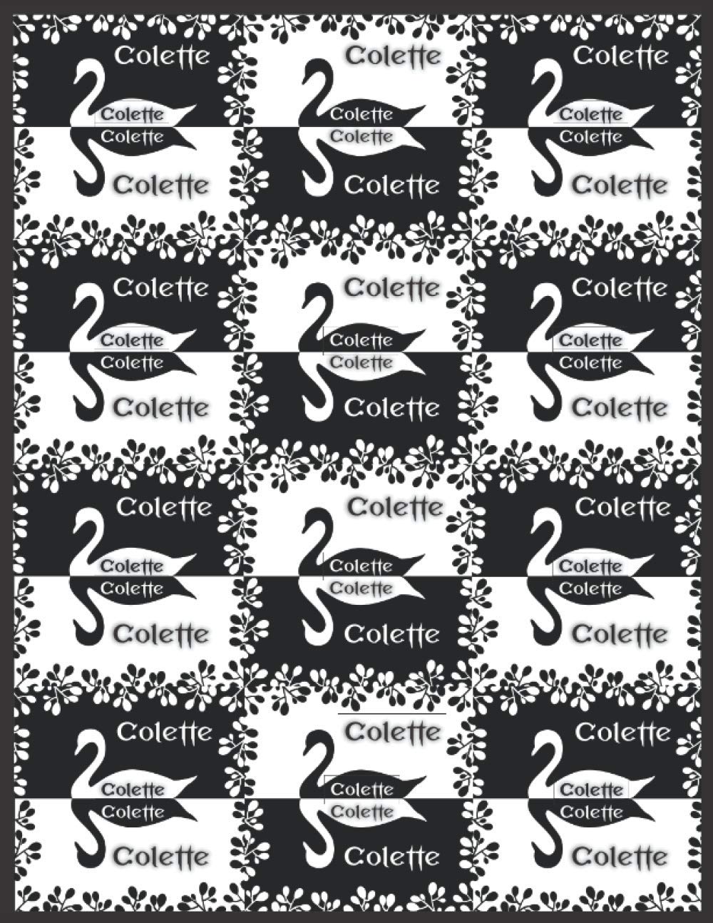 COLETTE: Beautiful Colette Present - Perfect Personalized Colette Gift (Colette Notebook / Colette Journal)