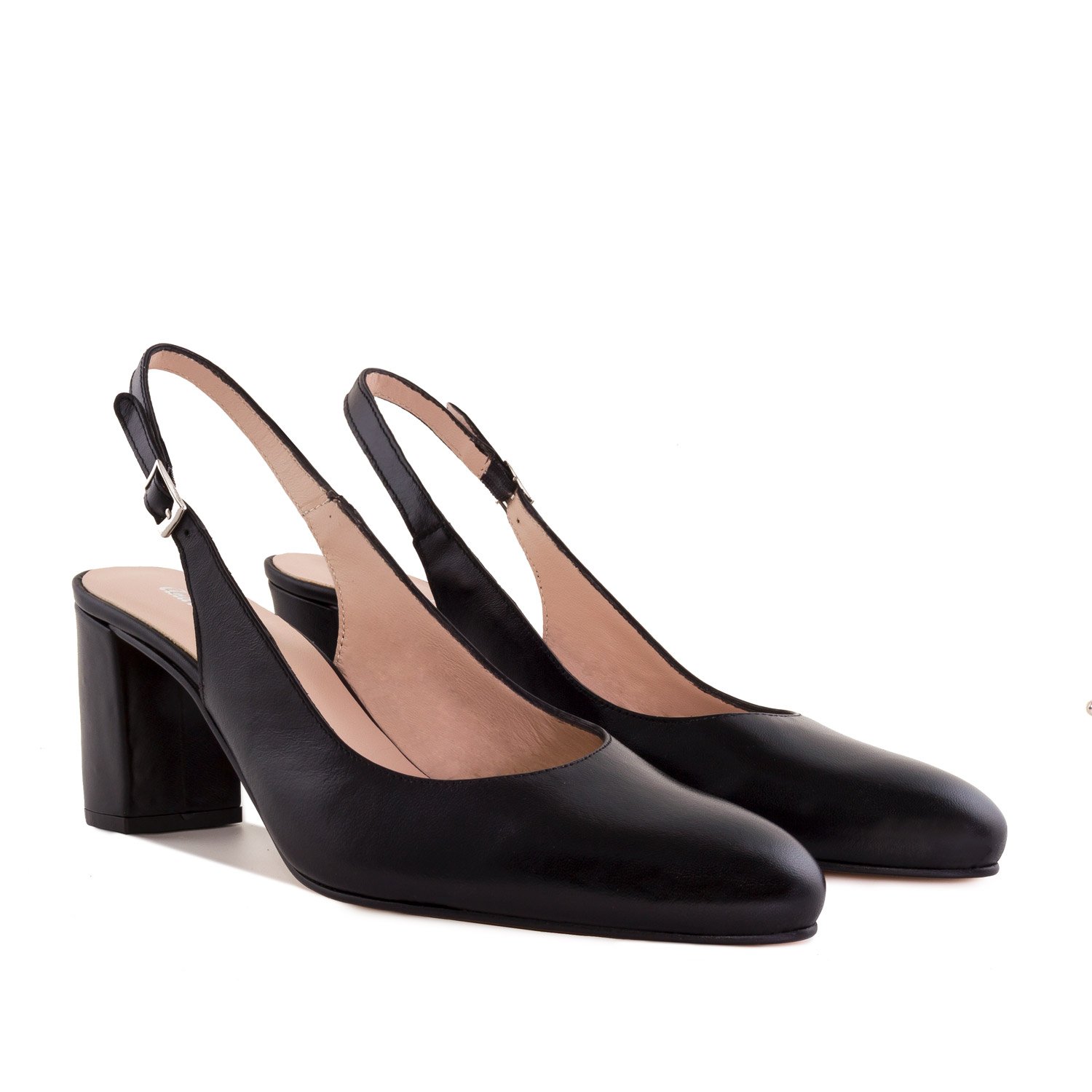 Andrés Machado - Scarpe Eleganti con Tacco Largo per Donne e Ragazze - Claudia - Tacchi a Spillo in Pelle - Misure Speciali