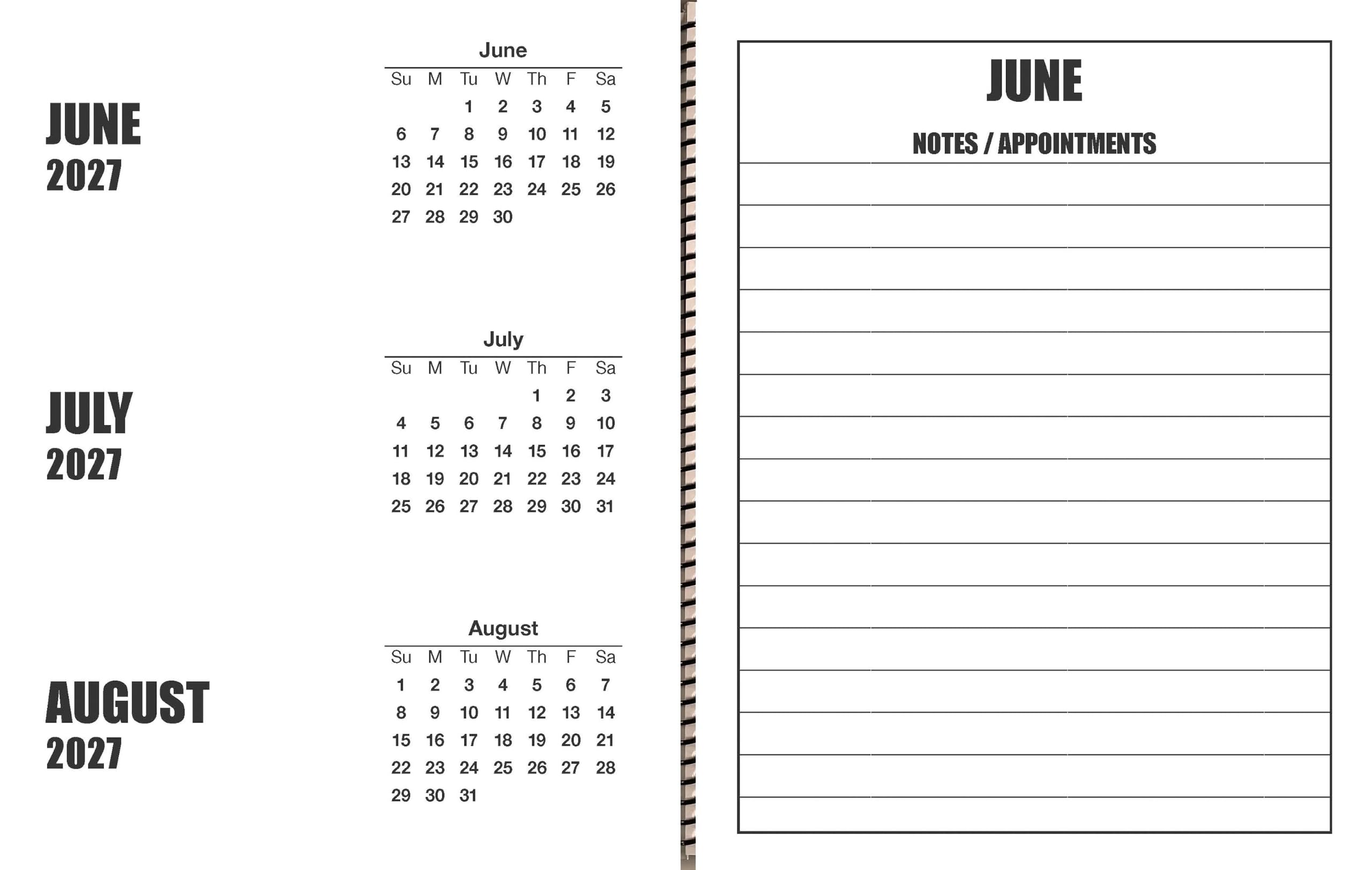 Jumbo Large Print Tischkalender 2025, schweres Papier, robuster Kalender, 43,2 x 27,9 cm, geöffnet oder geschlossen, misst 27,9 x 21,6 cm, 13 Monate, Januar 2025 bis Januar 2026, viel Platz zum