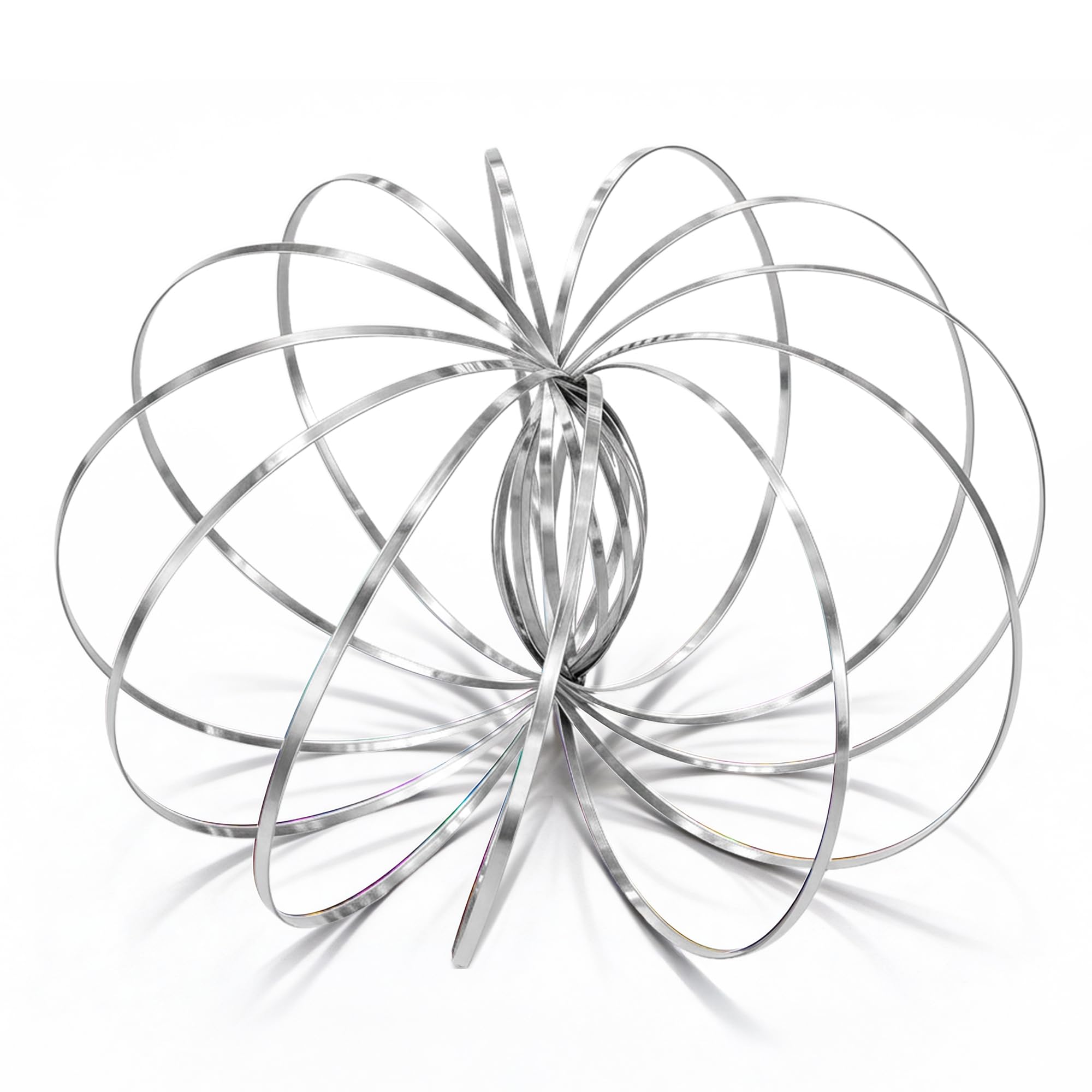 GloFX Kinetic Educational Toy | Spinner Ring Arm Toy, Magic Flow Bracelet Slinky | Multi Sensory Interactive 3D Spring Toy