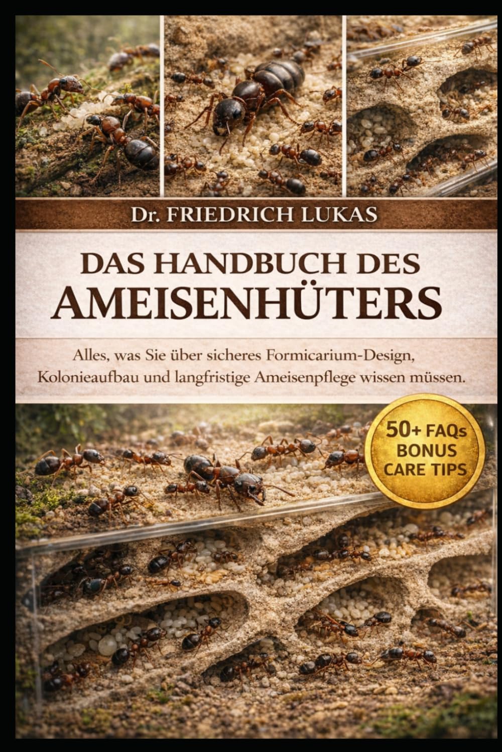 DAS HANDBUCH DES AMEISENHÜTERS: Alles, was Sie über sicheres Formicarium-Design, Kolonieaufbau und langfristige Ameisenpflege wissen müssen.