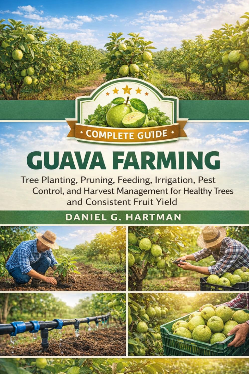 Guava Farming Complete Guide: Tree Planting, Pruning, Feeding, Irrigation, Pest Control, and Harvest Management for Healthy Trees and Consistent Fruit Yield