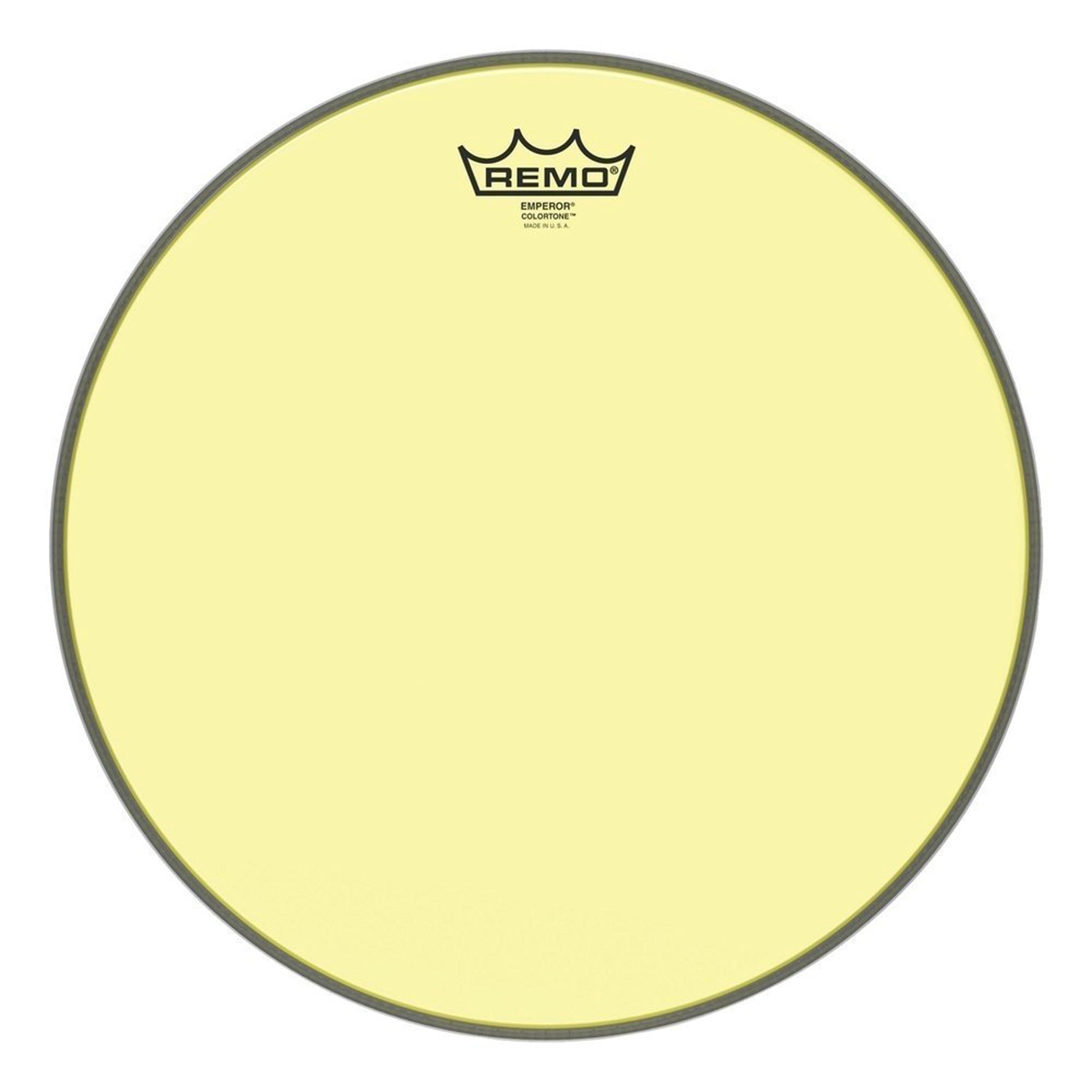 Remo Drumhead Colortone Emperor Clear Yellow – 10" – BE-0310-CT-YE