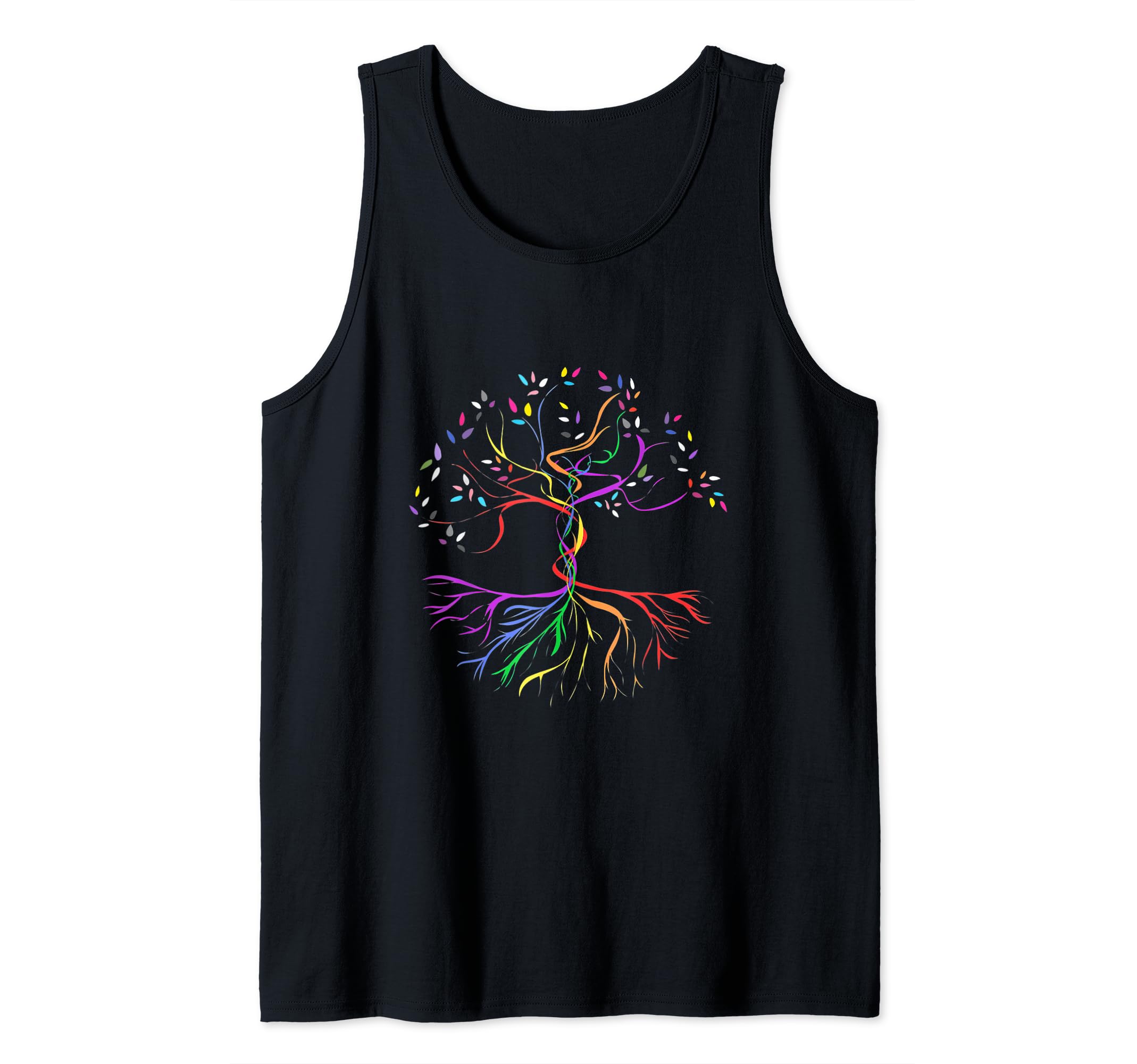 Lgbt Shirt Lgbt Shirt Men Lgbt Shirt WomenTree Life Rainbow LGBT Cool Gay Pride Flag Ally Tank Top