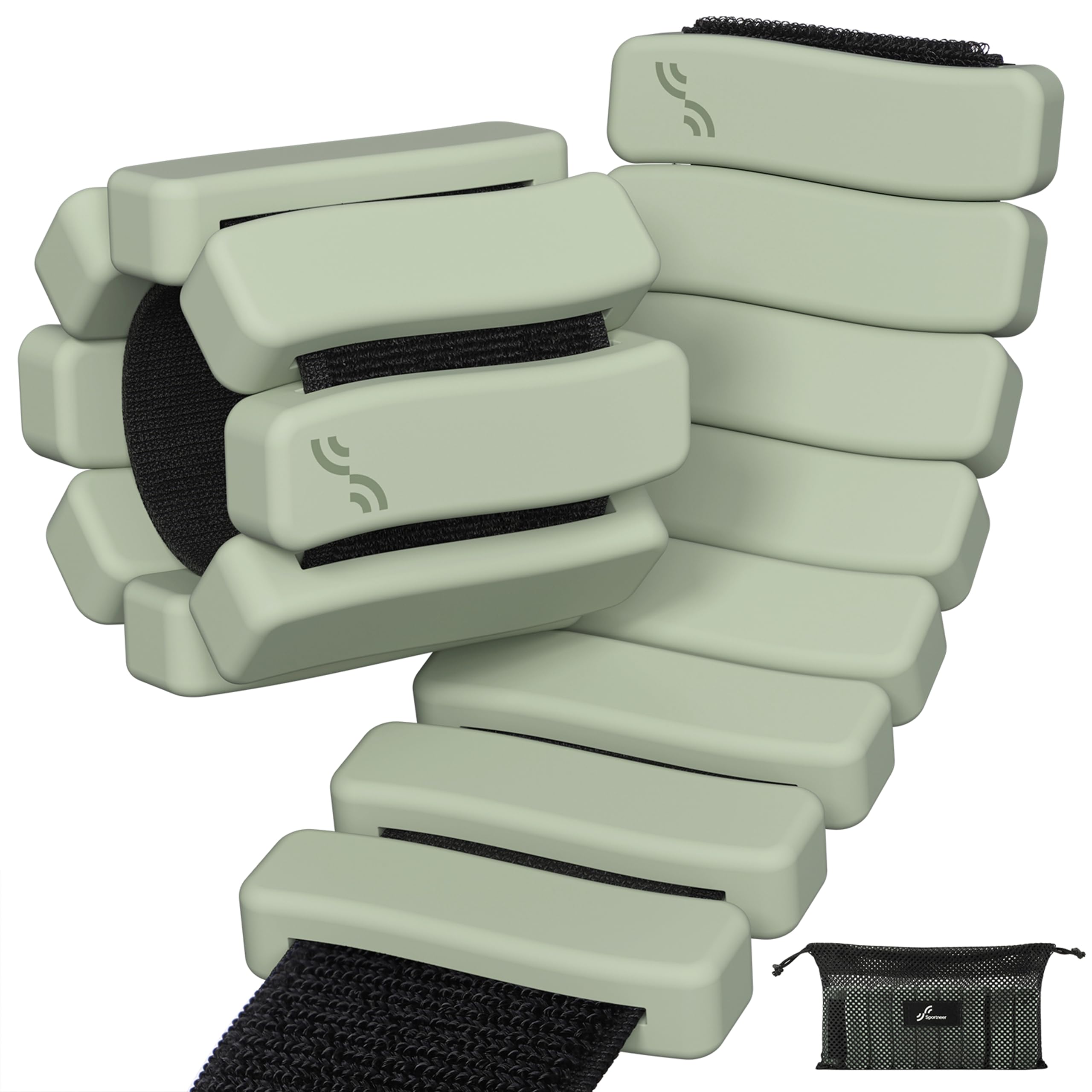 Sportneer Ankle Wrist Weights Set of 2 1LB 2LB Each for Women Men Comfortable Arm Leg Weight for