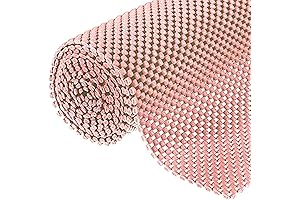 Shelf Liner Drawer Liner Pink Anti-Slip Grip Liner