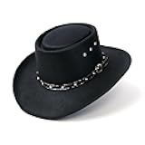 Western Express Faux Felt Gambler Cowboy Hat | Classic Cowboy & Cowgirl Hats for Kid's