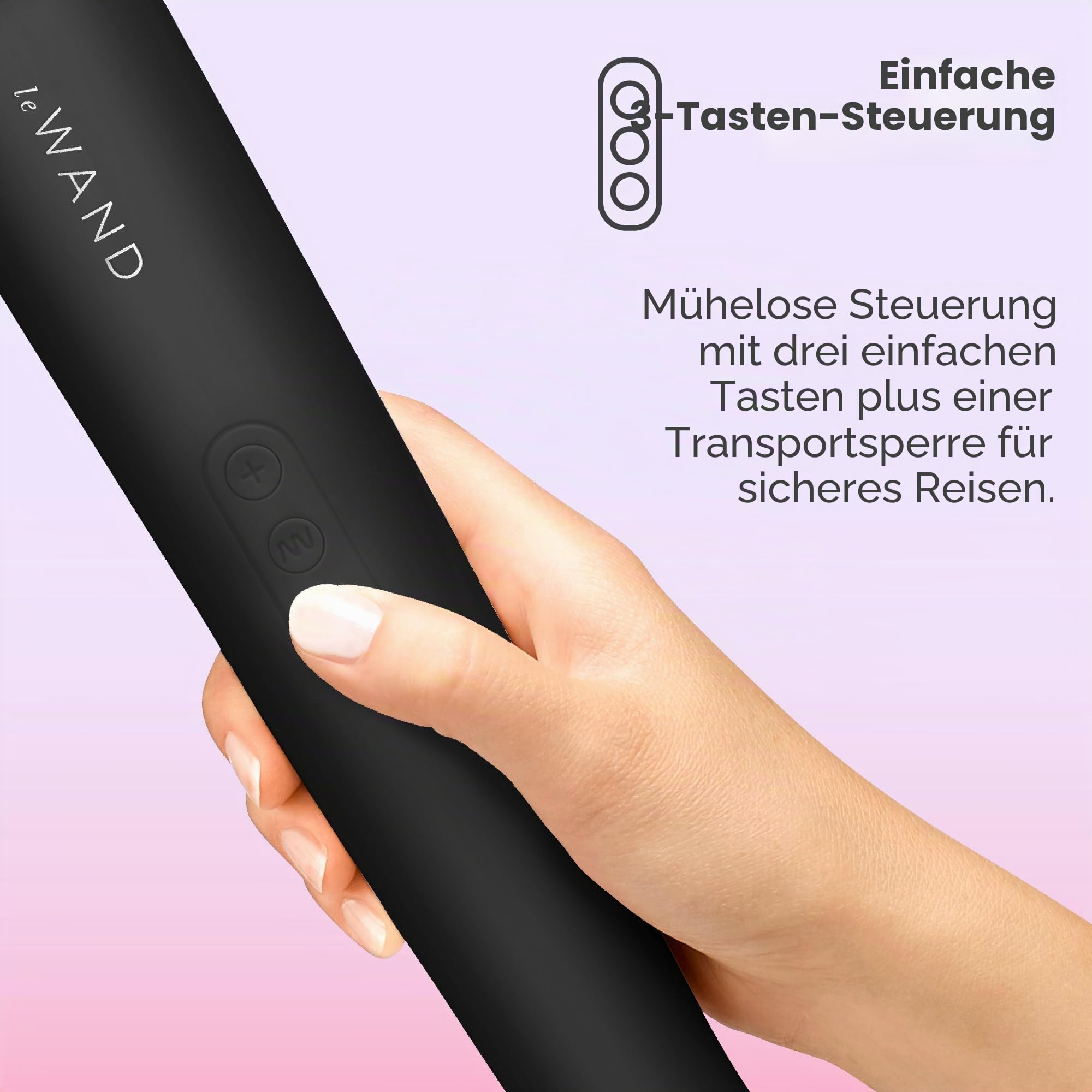 le Wand Black, 1465 g