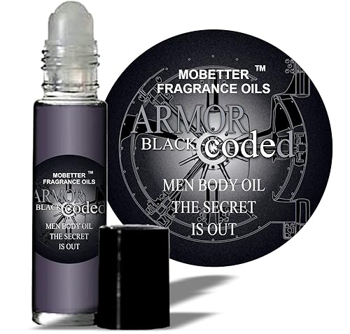 MOBETTER FRAGRANCE OILS Armor Black Coded Colonia Aceite Corporal Fragancia para Hombres