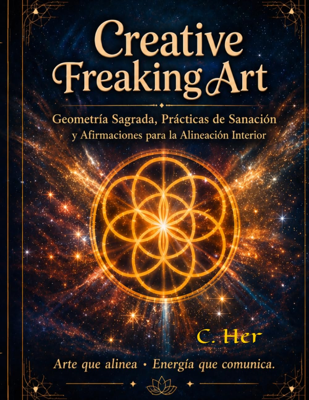 Creative Freaking Art: Geometría Sagrada, Prácticas de Sanación y Afirmaciones para la Alineación Interior