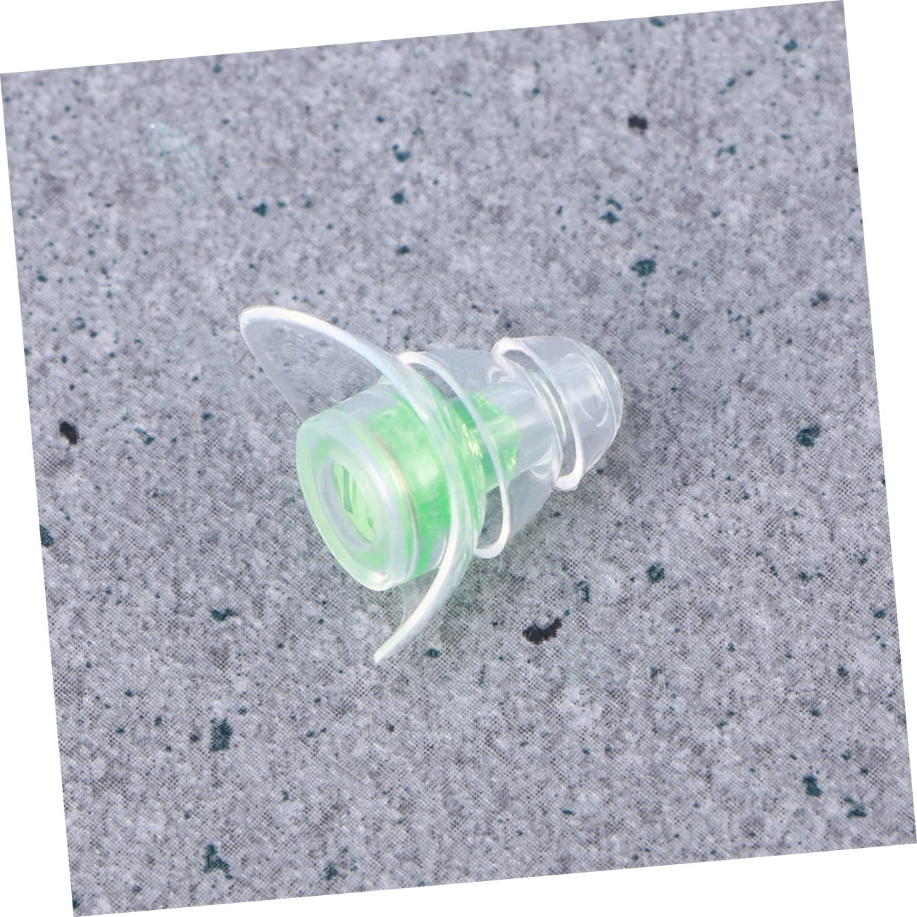 2piezas Tapones De Oído De Reducción De Para Dormir y Con Botella De Aislantes Para Ronquidos y Diseño Ergonómico y Verde Negro