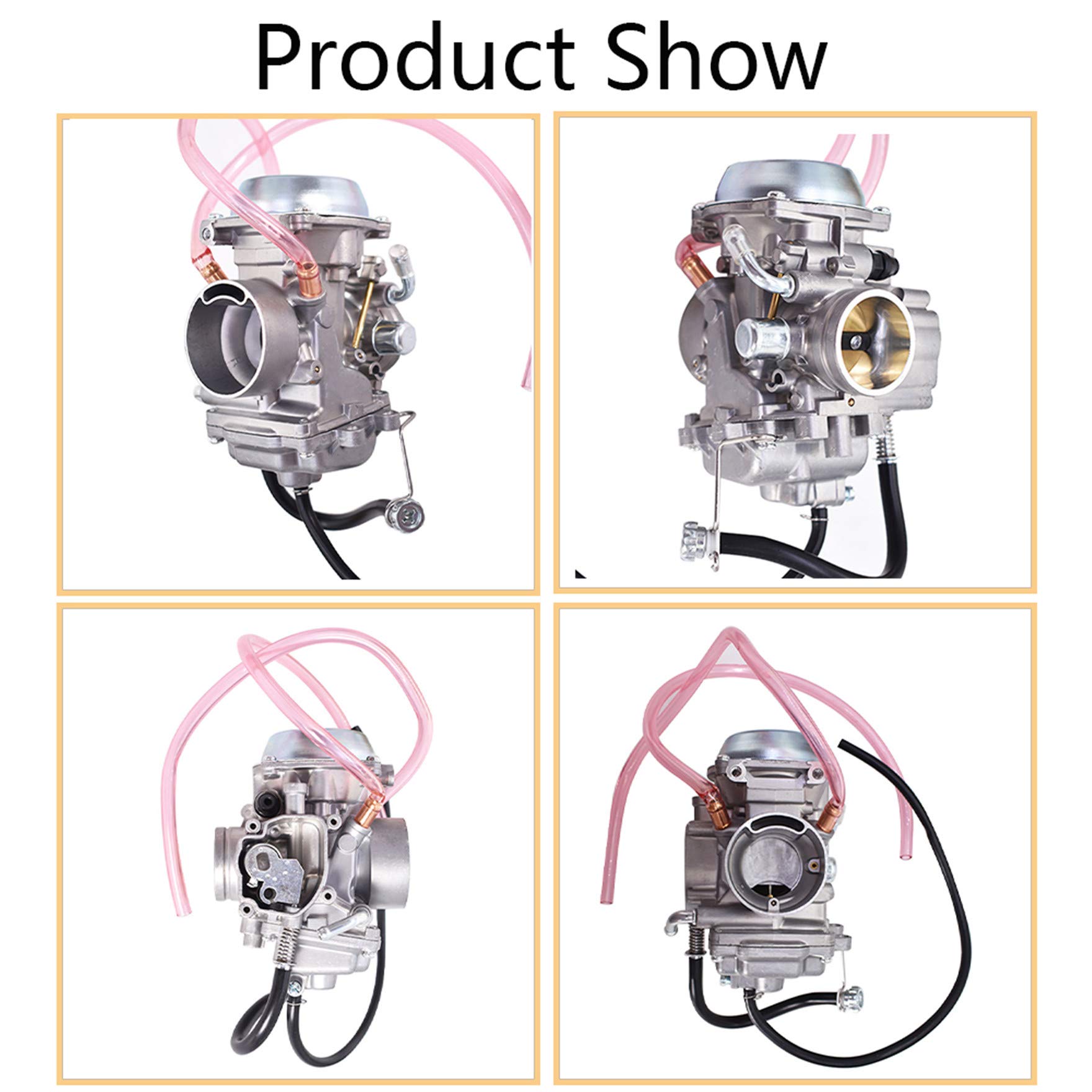 NEW Carburetor For Suzuki King Quad 250 300 LTF4WDX LTF300F 4x4 1991 1992-1999 E - Foto 3