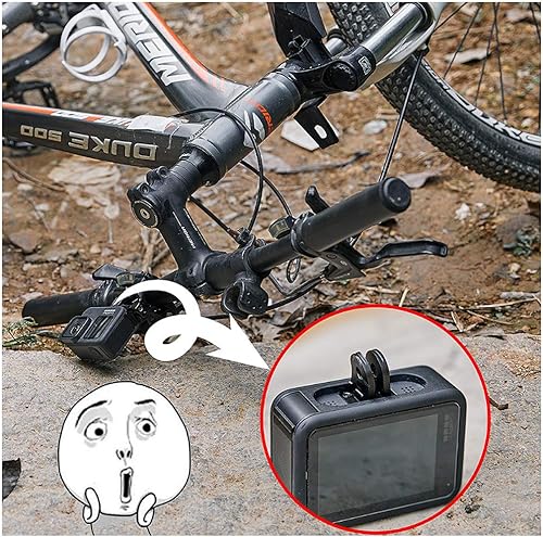 Miniatura 9 de Funda para GoPro Hero 12 11 10 9 Marco negro soporte de esqueleto compatible con Go Pro Hero12 Hero11 Cage Shell Mod Cuadro Fit Go-Pro Hero10