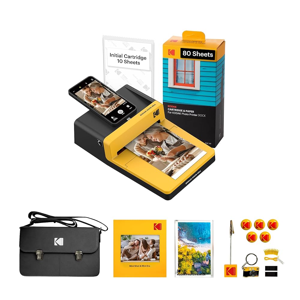 KODAK Dock ERA 4PASS チェキスマホプリンター(4x6\
