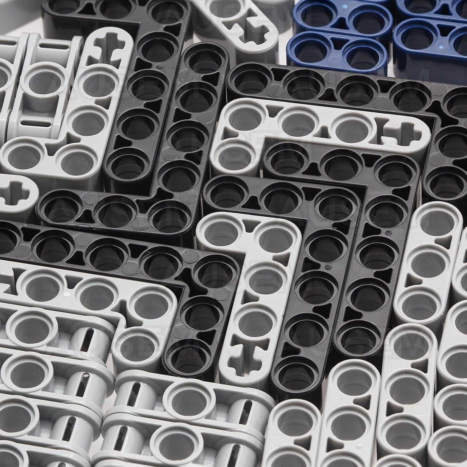 420PCS Technic-Pieces-Parts Beams-Pins-Set Compatible with Major Brand Technic Cars Motor Axles-Liftarms-Panel Connector-Frame-Plate MOC Building Block DIY Accessories(Random Color)