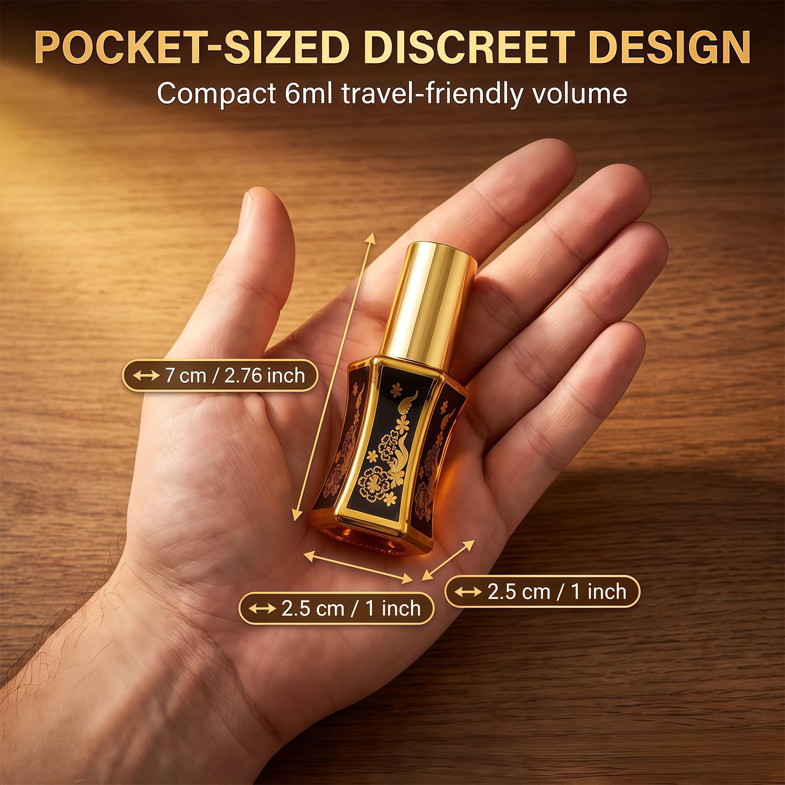 Spray Retardante para Hombre Extractos Vegetales Sin Entumecimiento 6ml
