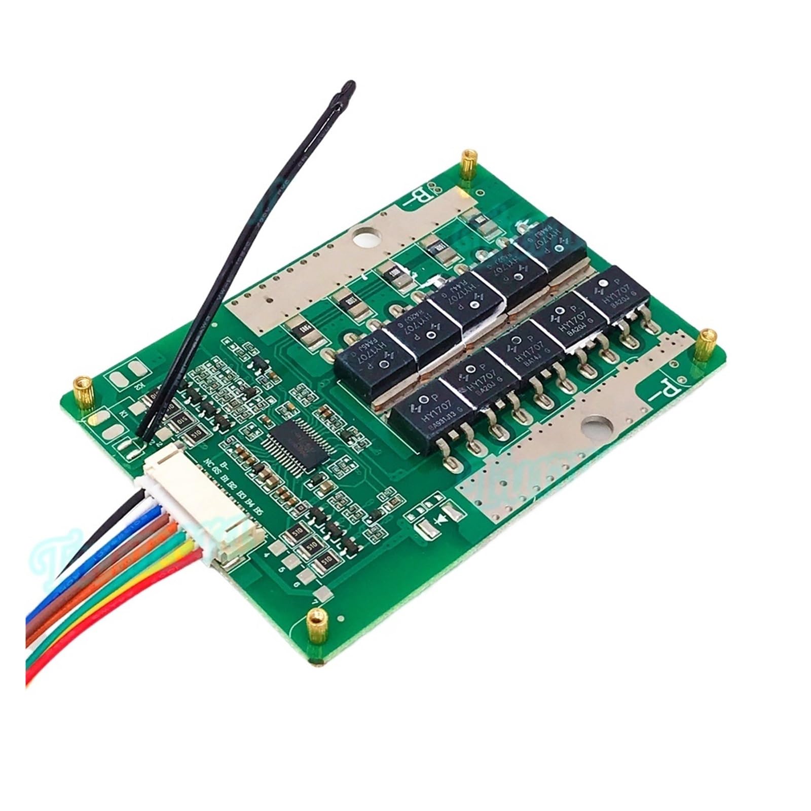 Płyta BMS, 6S 24V 7S 29,4V 100A Maks. Płytka baterii litowej 300A Balance BMS z NTC do użytku z akumulatorami do rowerów elektrycznych i e-skuterów(7S BMS)