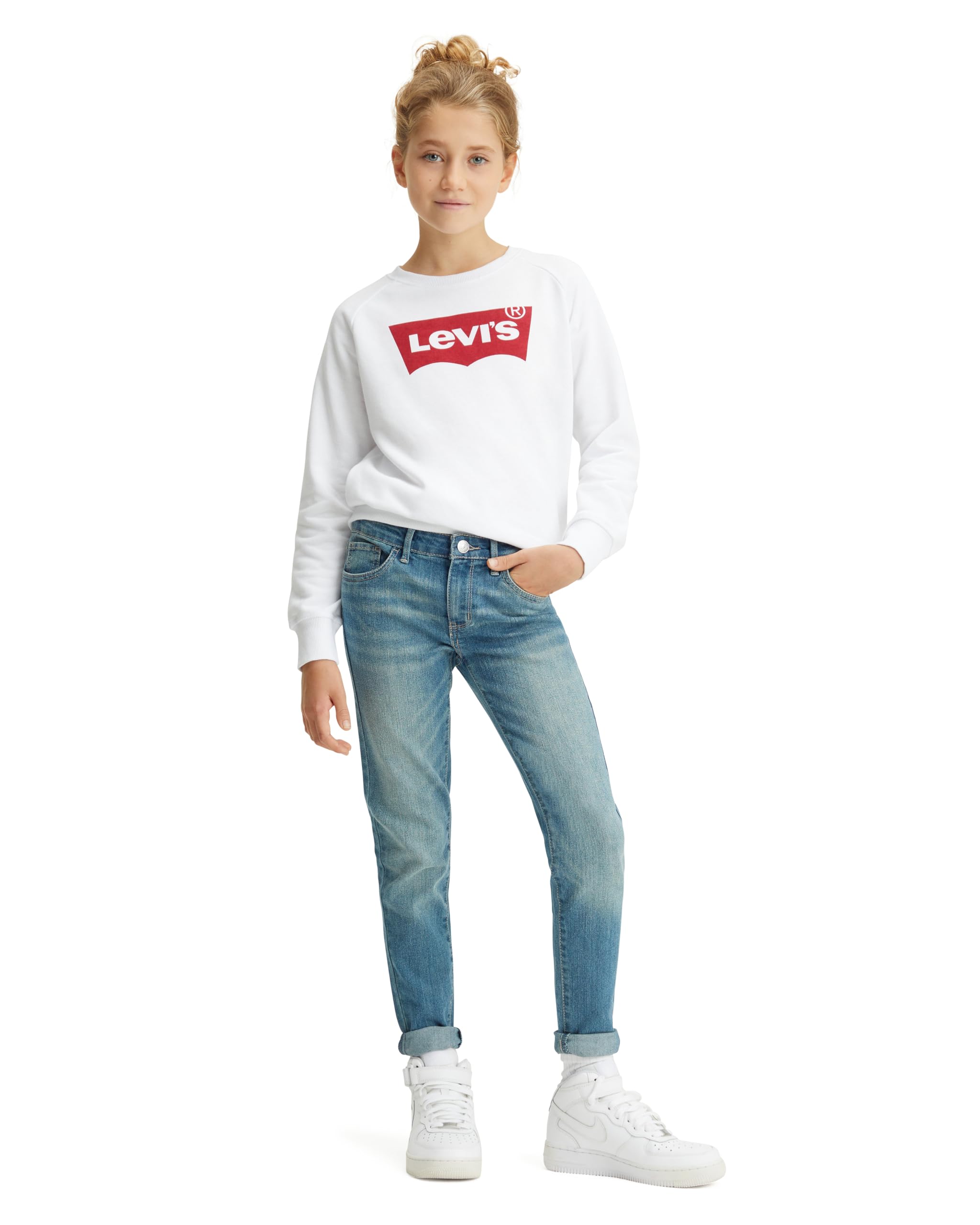 Levi's Lvg 710 Super Skinny Jean - Jeansy Dziewczynki