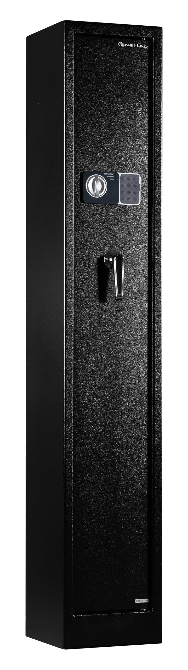 Genie Hand | Cassaforte di Sicurezza Elettronica per Fucili e Pistole con Codice a Combinazione e Chiave con Serratura B-Class e Sistema Anti Bounce