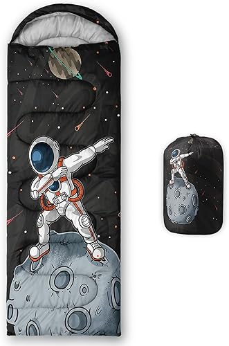 Miniatura 24 de AILONEN Cute Frog Green - Saco de dormir para acampar, ligero e impermeable, 3 estaciones de clima cálido y fresco, compresión portátil de viaje