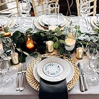 Vista 4 de 36 portavelas votivas doradas y 36 portavelas votivas