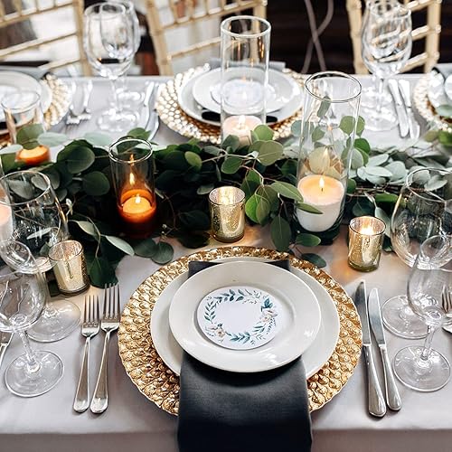 Miniatura 4 de 36 portavelas votivas doradas y 36 portavelas votivas