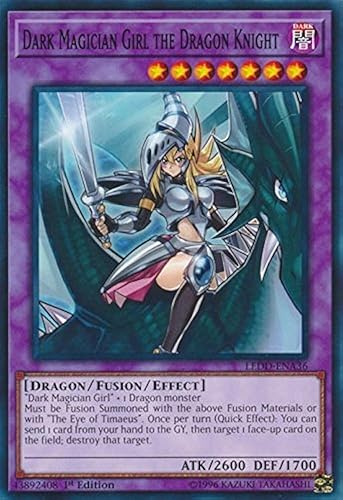 Yu-Gi-Oh! Dark Magician Girl the Dragon Knight - LEDD-ENA36 - Común - 1ª edición - Mazos de dragón legendarios (1ª edición)