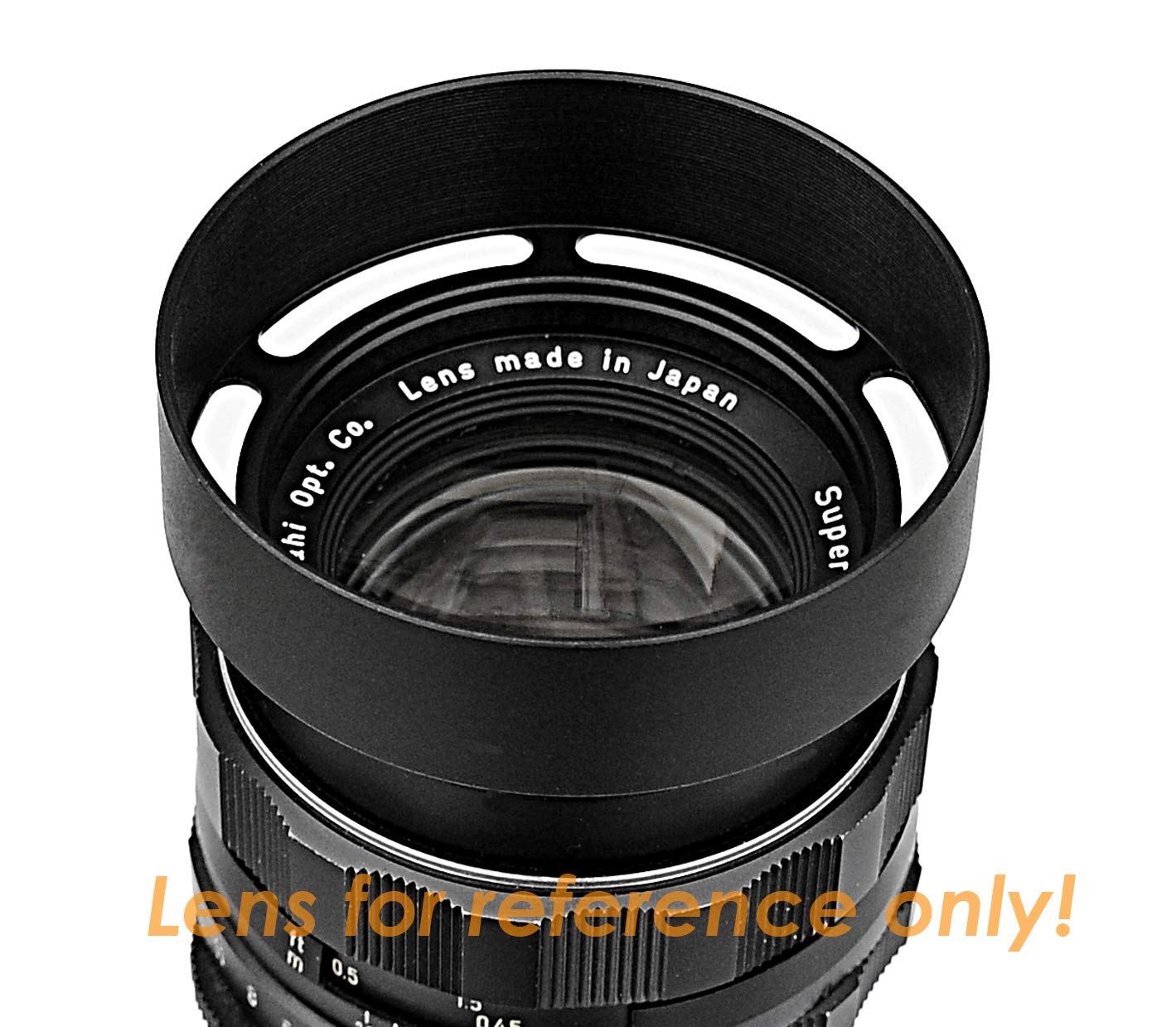 Amazon.com : Fotasy Metal Lens Hood - 49mm Vented for Fuji