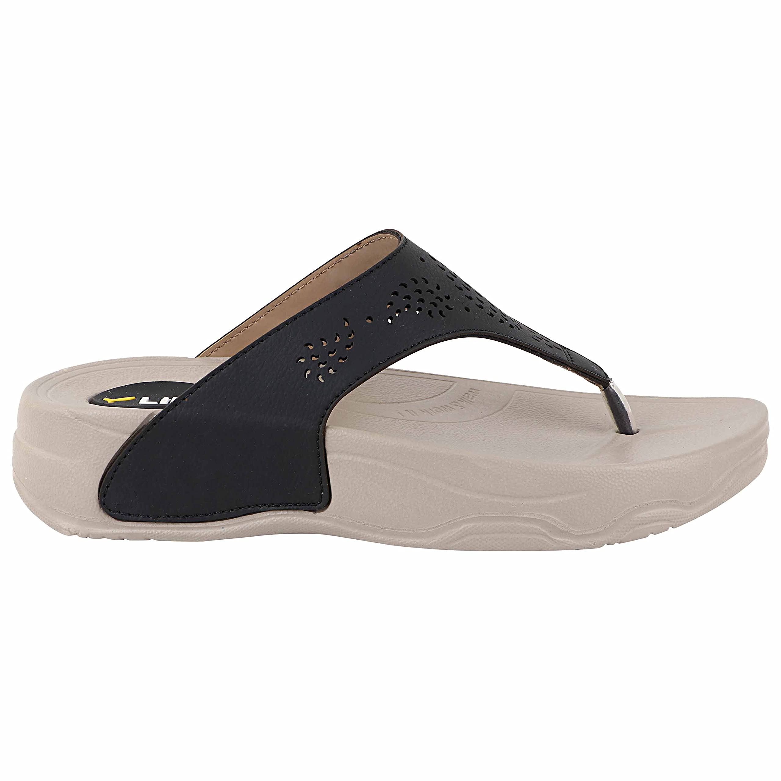 Sonpal Womens & Girls PU Leather Synthetic Trending Comfortable Flat Fashion Casual Slippers Flip Flop (LF-17) (B0BBW31GHP) Amazon Price History, Amazon Price Tracker