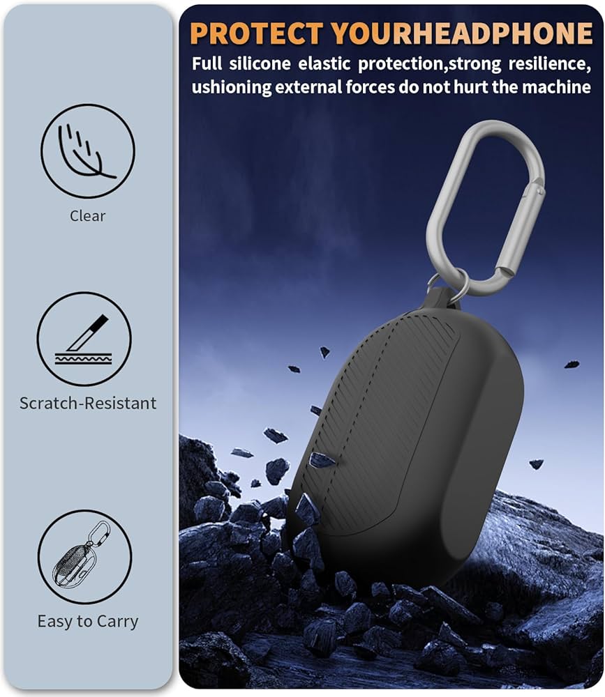 Amazon.com: WADVCU for Beats Solo Buds(2024) Case Cover with