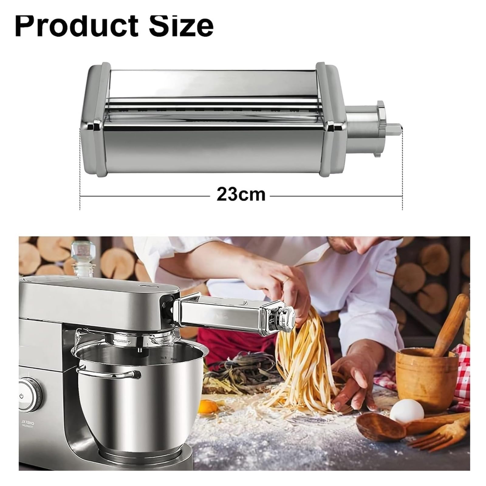 Accesorios De Chef, Cortador Pasta Fresca Y Rodillo For For Lasaña(Spaghetti cutter)
