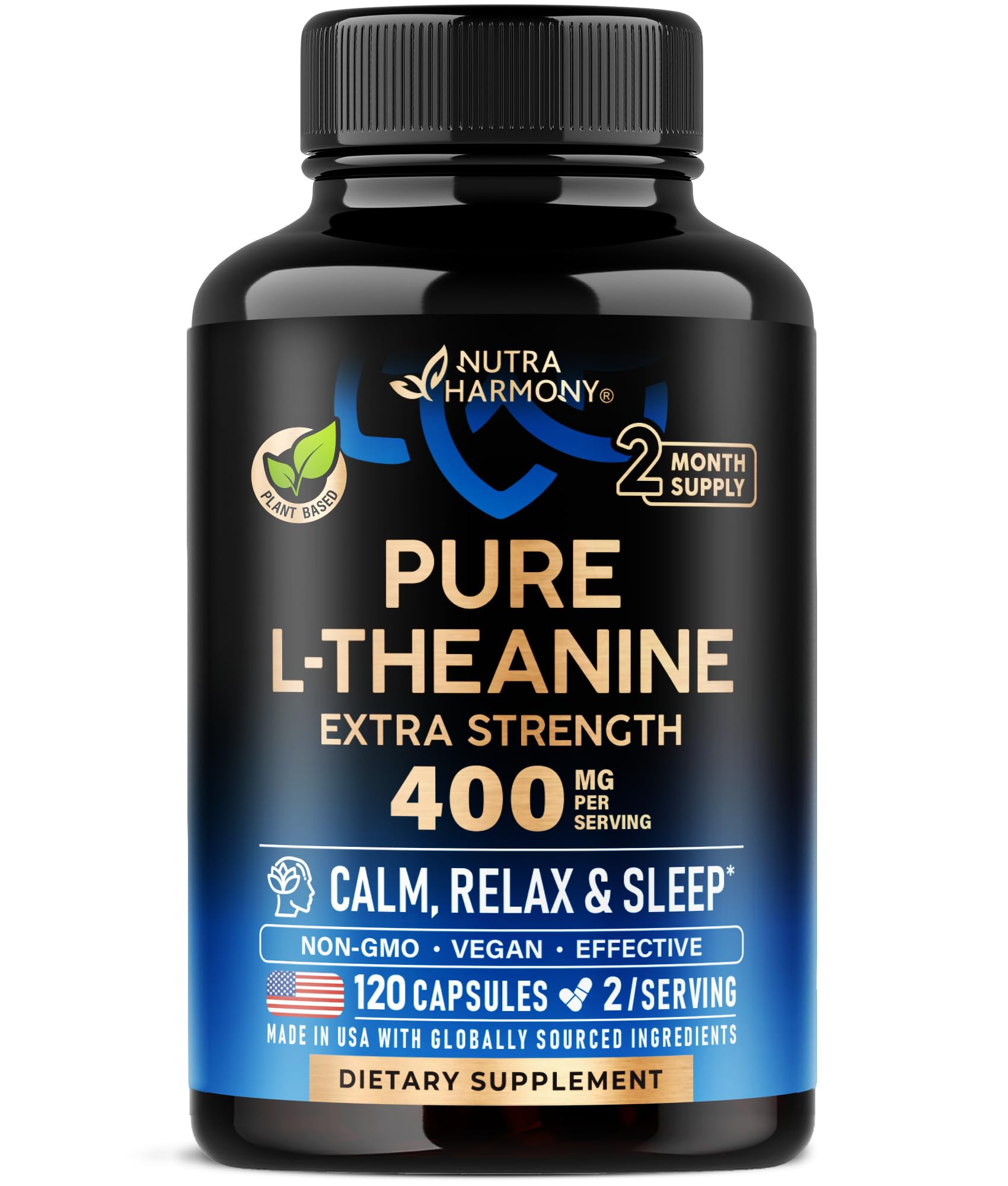 NUTRAHARMONY L-Theanine 400 mg