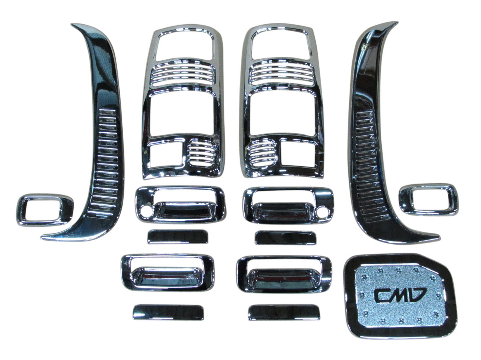 Amazon | BRIGHTZ ランクル80系 クロームメッキ外装フルセット 【 FSET-008 】 5538 | サイドミラー | 車＆バイク