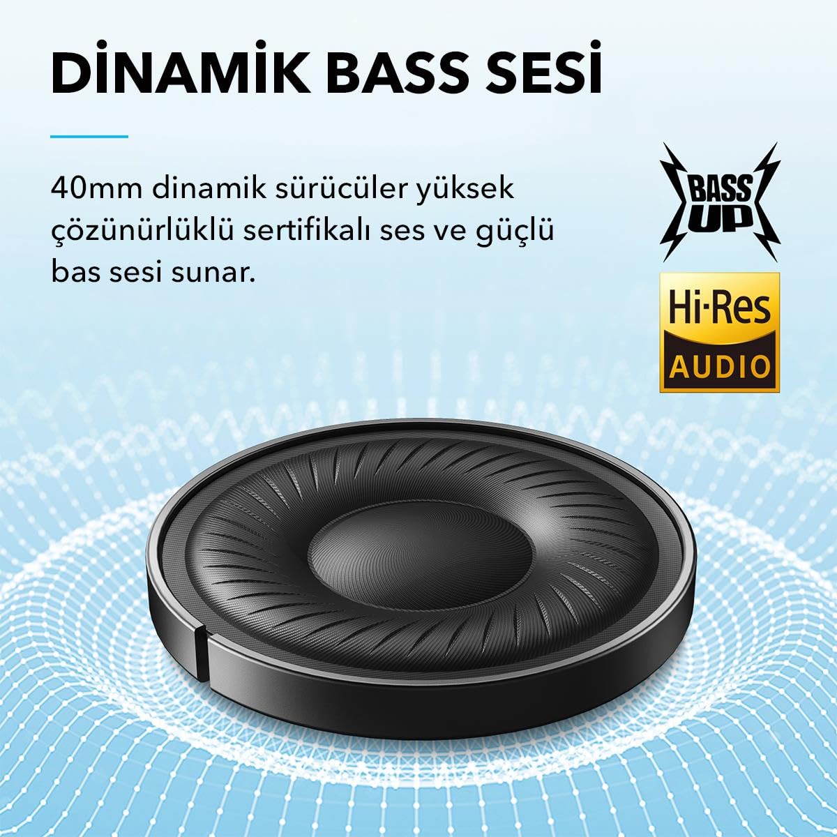 Soundcore AURICULARES Q20I CON CANCELACION DE RUIDO ACTIVA BLUETOOTH - BLANCO