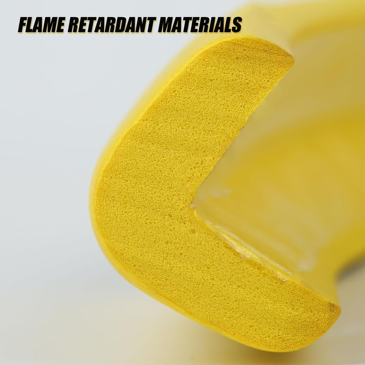 Tira de parachoques industrial resistente en forma de L, protector de borde de pared de espuma NBR para protección contra impactos de almacén y maquinaria