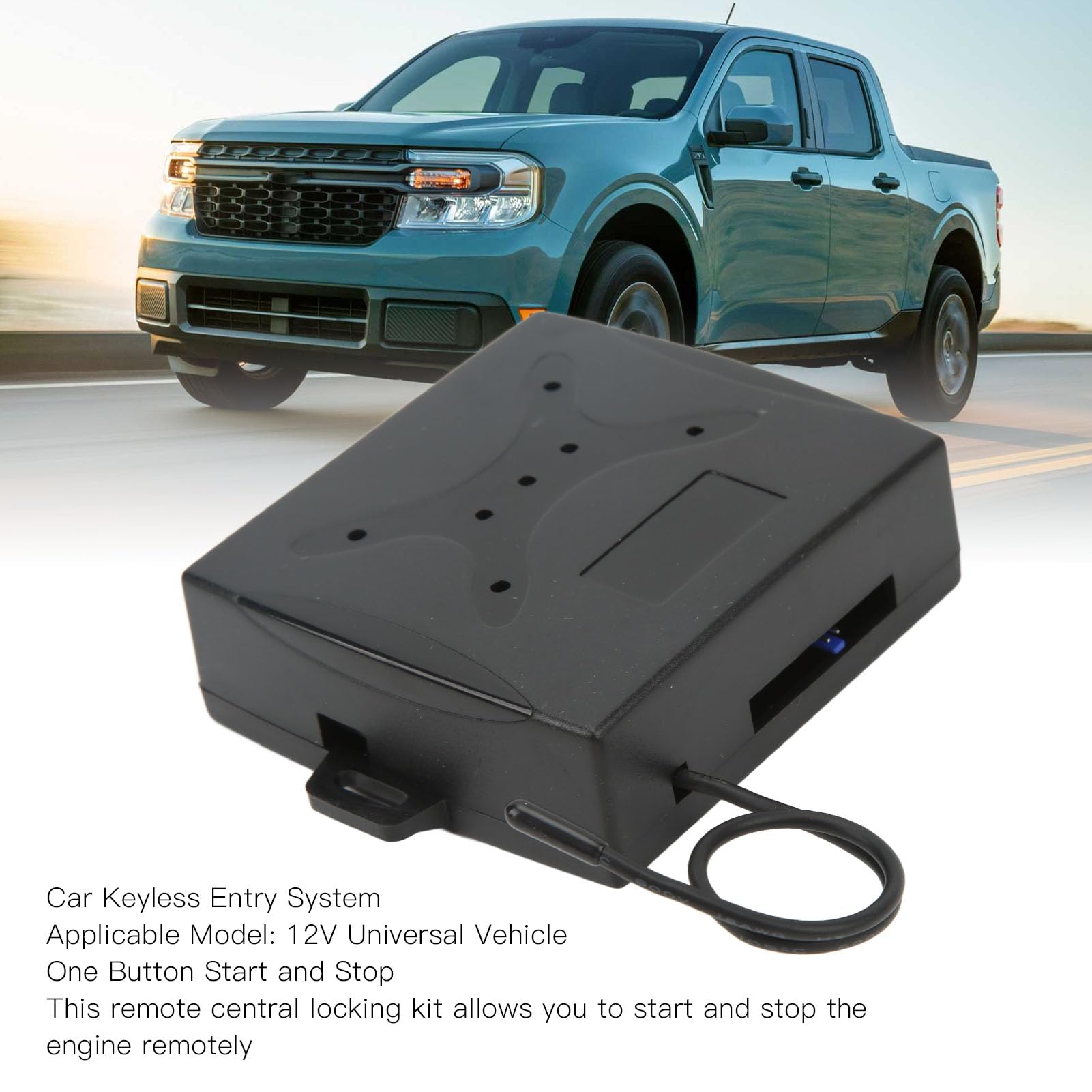 Juego de Cierre Centralizado Remoto, de Entrada sin Llave de Coche Universal de Alta Sensibilidad 12V para Vehículos
